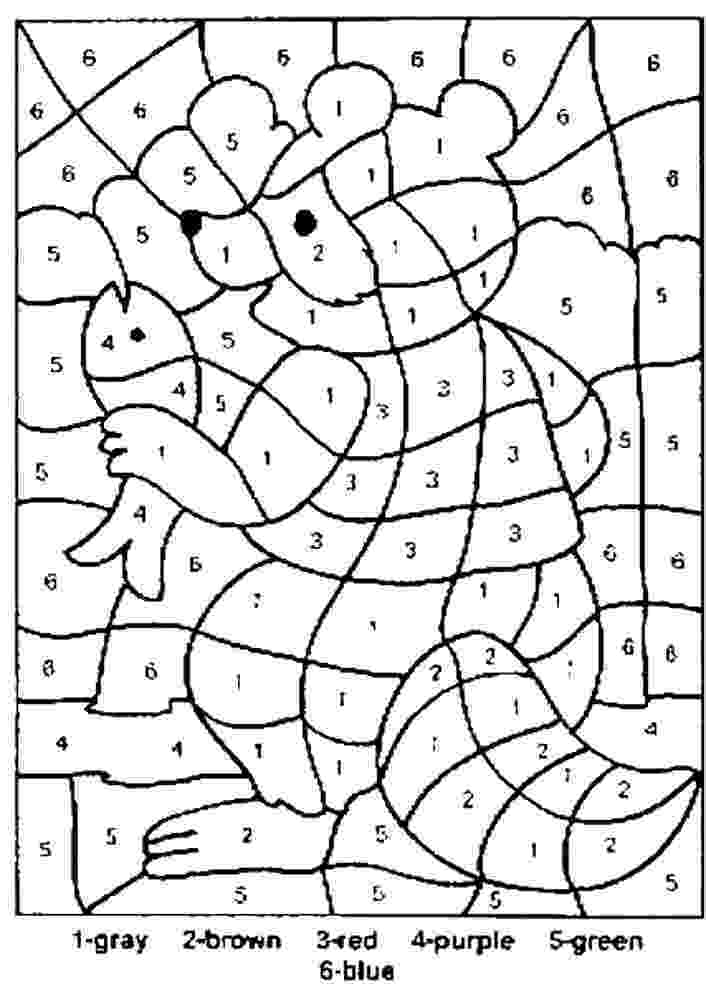 coloring picture numbers free summer color by number coloring page summer picture coloring numbers 