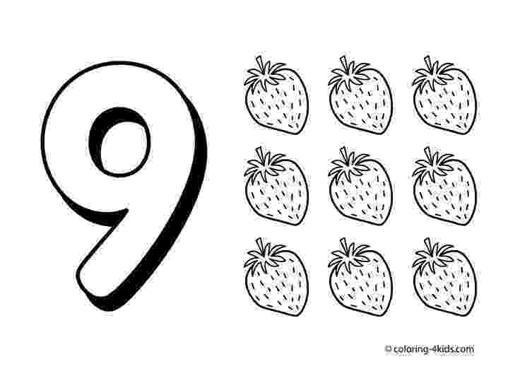 coloring picture numbers numbers coloring pages for kids printable for free coloring picture numbers 