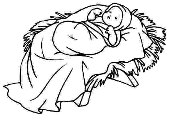 coloring picture of baby jesus in the manger baby jesus coloring pages best coloring pages for kids jesus manger picture baby coloring in of the 