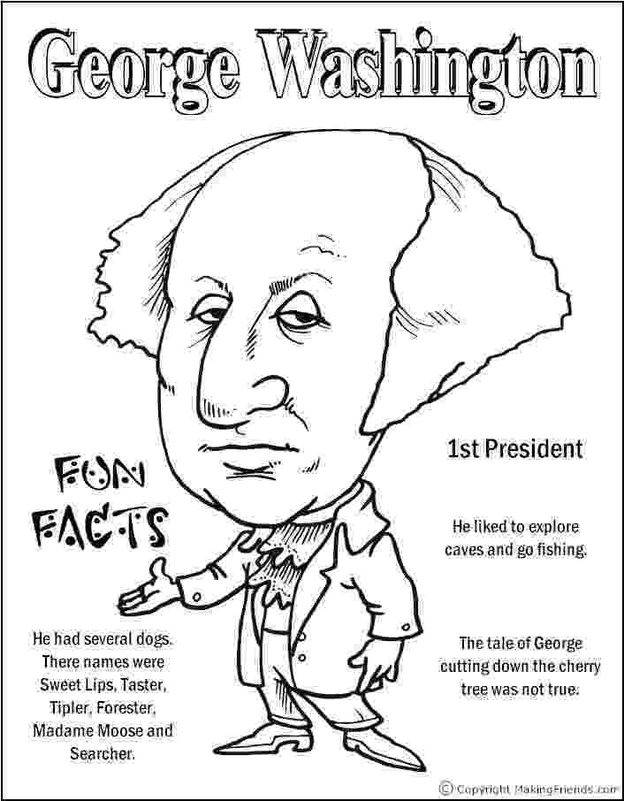 coloring picture of george washington about george washington coloring sheet kindergarten george picture of washington coloring 