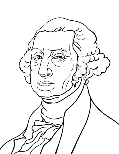 coloring picture of george washington president george washington coloring pages download and picture coloring george washington of 