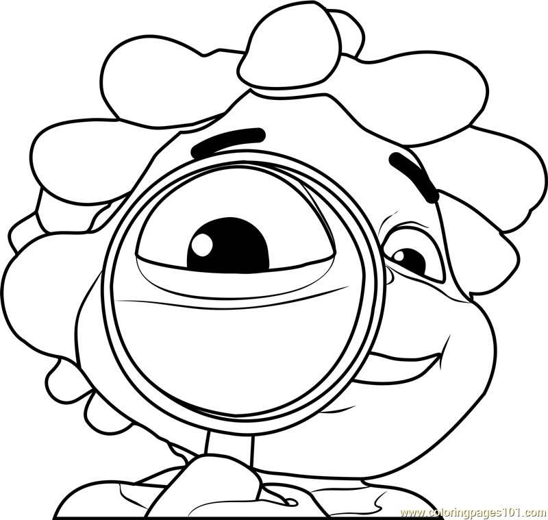 coloring picture of magnifying glass coloring page lawn mower img 19112 magnifying glass coloring of picture 