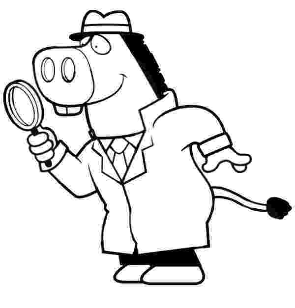 coloring picture of magnifying glass magnifying glass coloring pages glass coloring picture magnifying of 