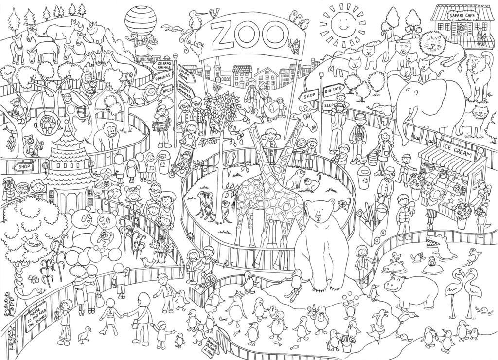 coloring picture zoo zoo animals coloring pages best coloring pages for kids zoo coloring picture 