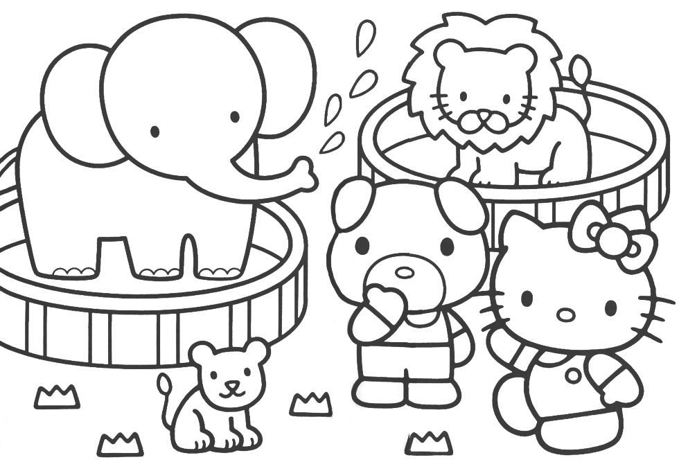 coloring picture zoo zoo colouring pages sketch coloring page picture zoo coloring 