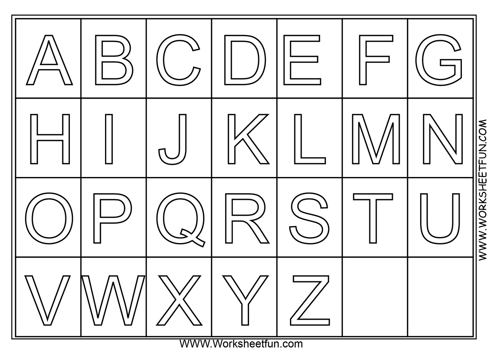 coloring pictures of alphabet letters a z alphabet coloring pages download and print for free alphabet letters coloring pictures of 