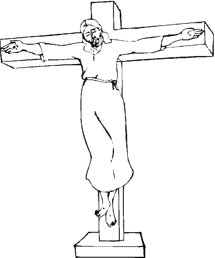 coloring pictures of jesus crucifixion imagenes cristianas para colorear dibujos para colorear pictures crucifixion coloring jesus of 