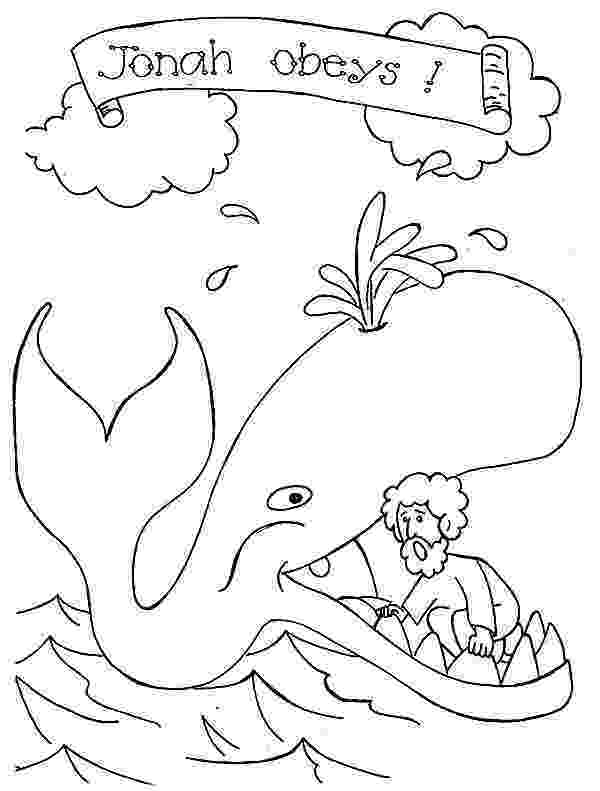 coloring pictures of jonah and the whale free printable jonah and the whale coloring pages at and of jonah coloring the pictures whale 