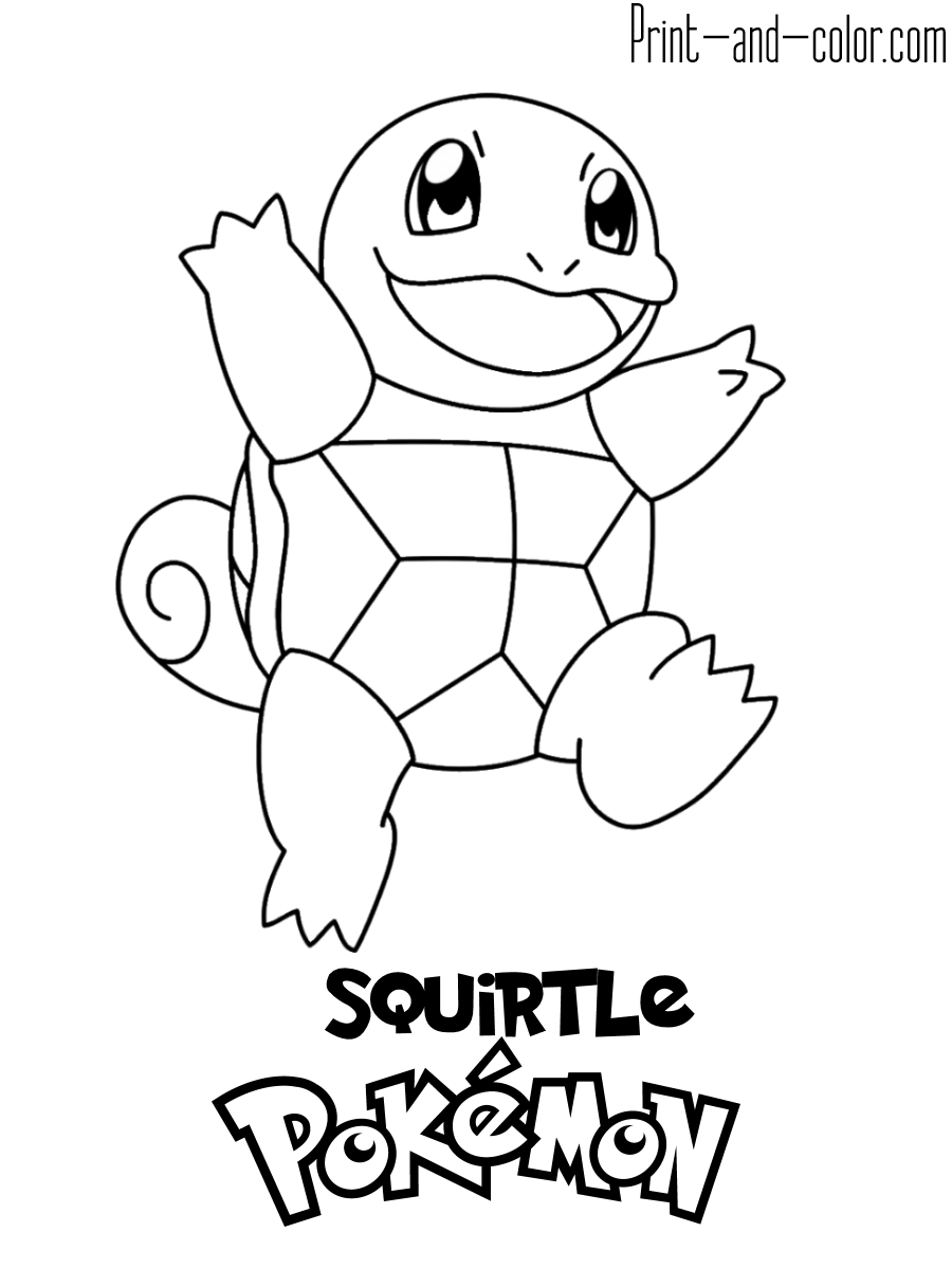 coloring pictures of pokemon pokemon coloring pages getcoloringpagescom pictures pokemon of coloring 