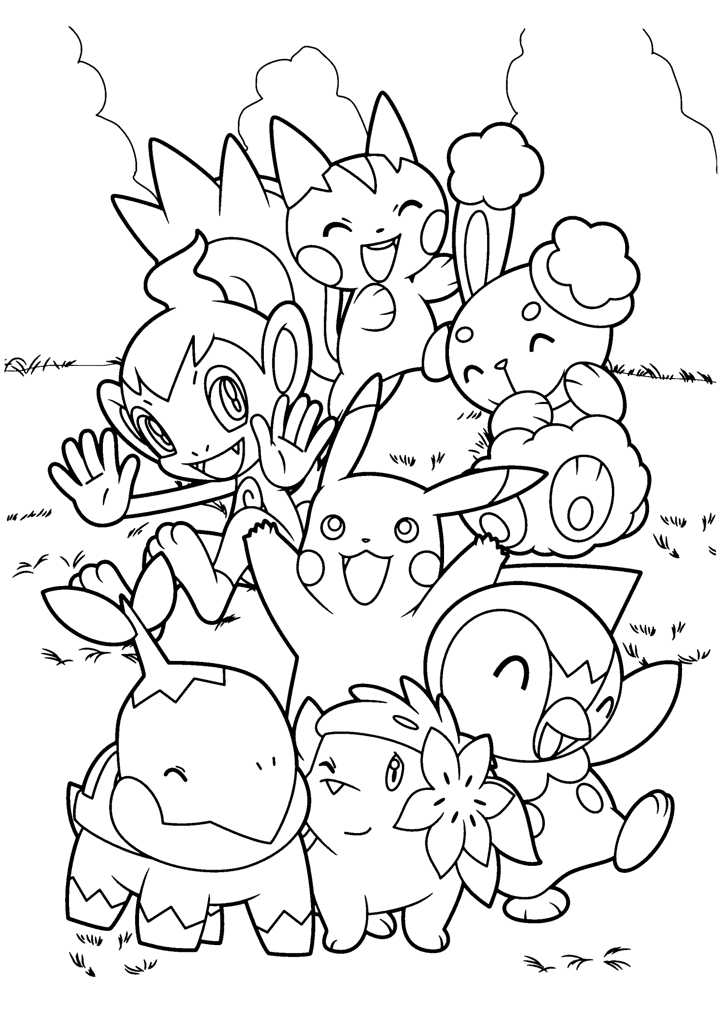coloring pictures of pokemon pokemon coloring pages join your favorite pokemon on an coloring pictures of pokemon 1 1
