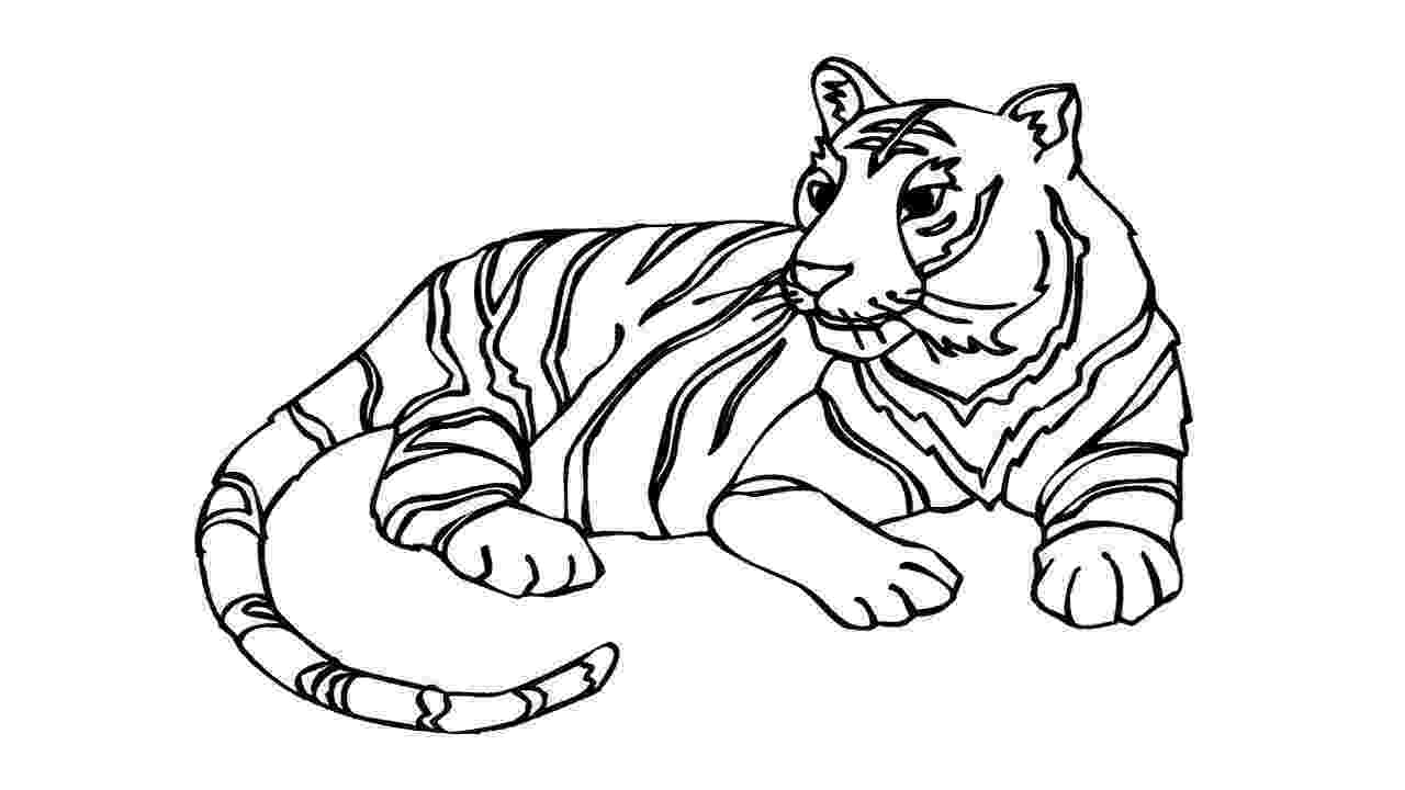 coloring pictures of tigers free printable tiger coloring pages for kids pictures coloring of tigers 