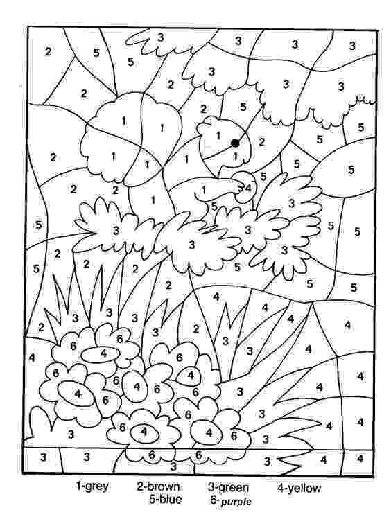 colour by number free printable free printable color by number coloring pages best colour free printable by number 