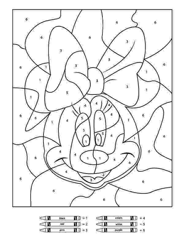 colour by number free printable your children will love these free disney color by number free colour printable by number 