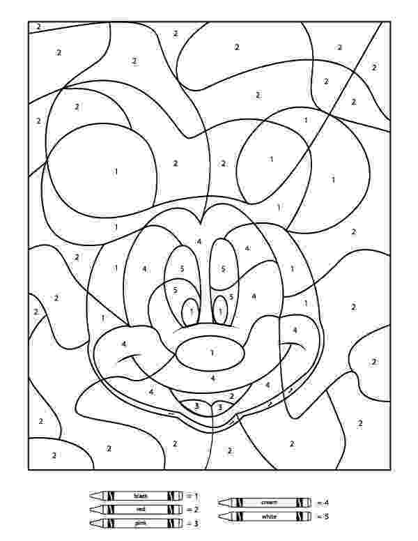 colour by number free printable your children will love these free disney color by number printable number free by colour 