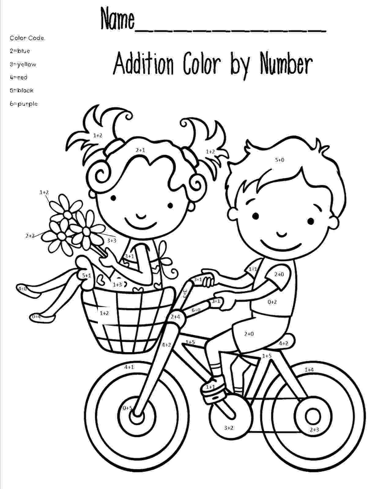 colour by number sums new year39s three digit addition color by number with and sums by colour number 