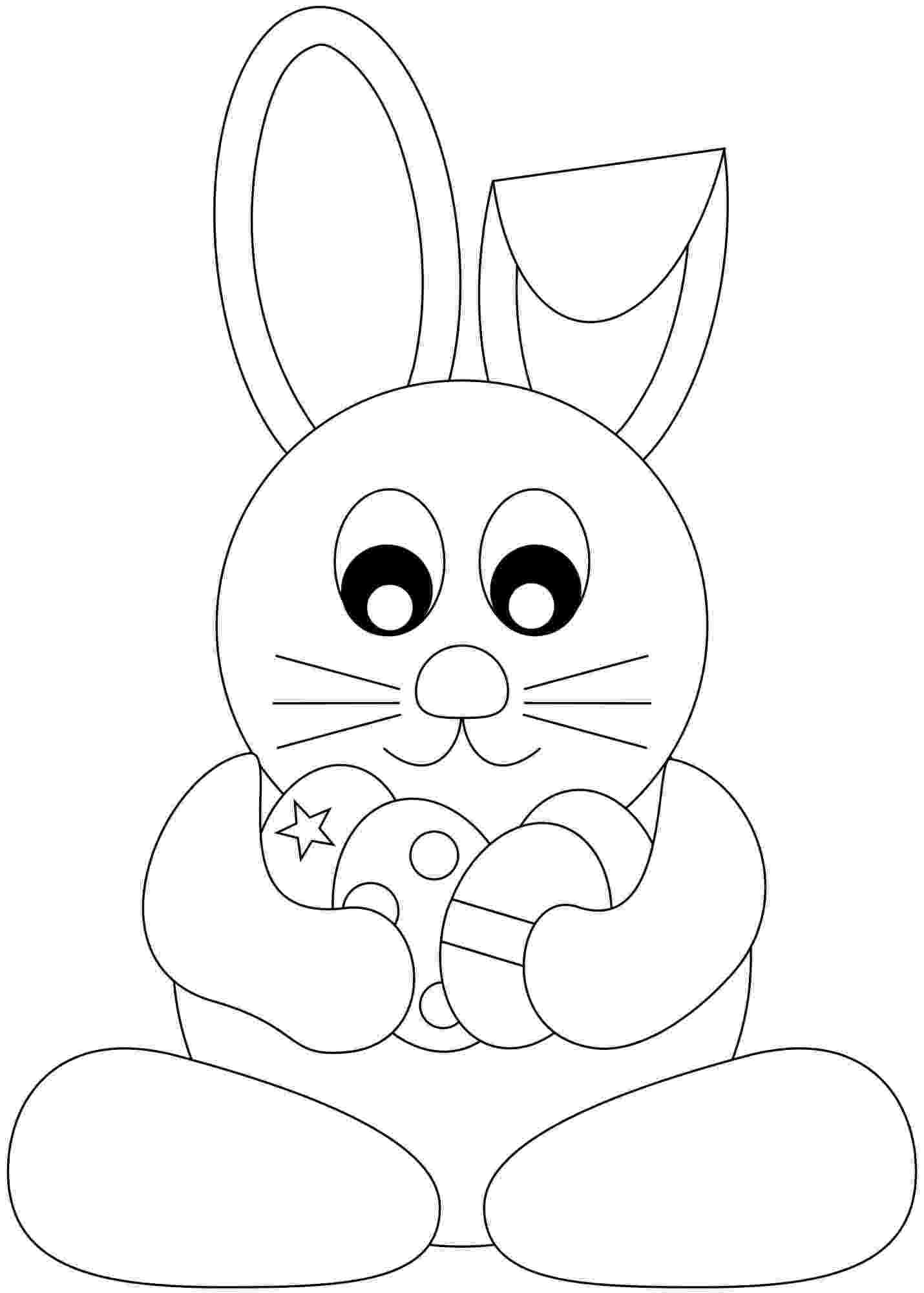 colouring easter bunny easter bunny coloring pages to print to download and print easter bunny colouring 1 1