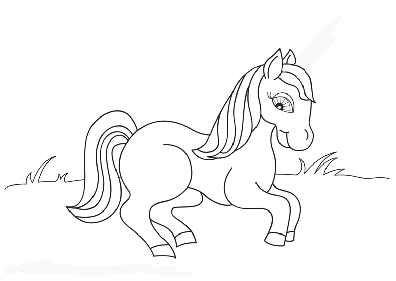colouring horse horse coloring pages for kids coloring pages for kids horse colouring 