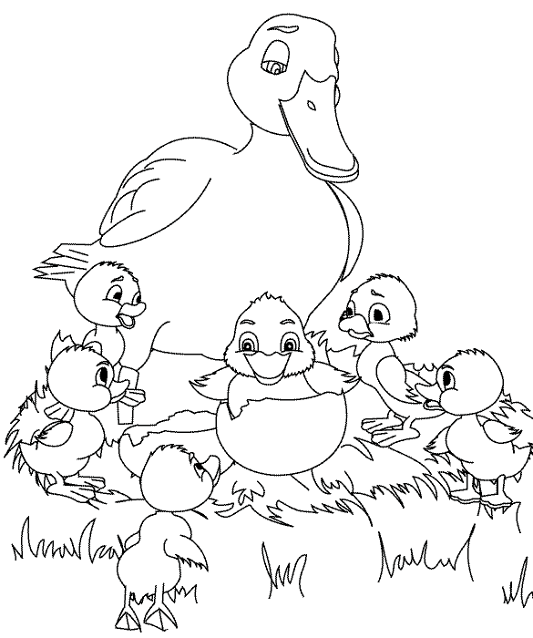 colouring pages for the ugly duckling the ugly duckling tale coloring pages hellokidscom colouring for duckling the ugly pages 