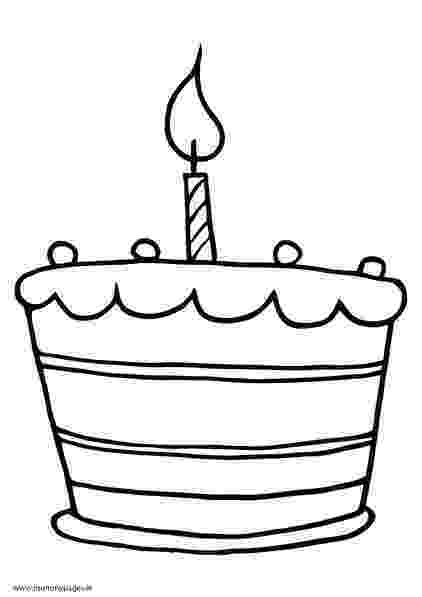 colouring picture cake free printable birthday cake coloring pages for kids colouring picture cake 1 1