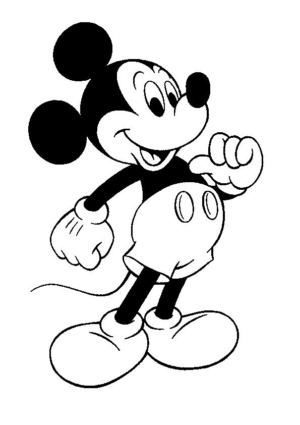 colouring picture of mickey mouse mickey mouse coloring pages coloringpagesabccom mouse mickey of colouring picture 