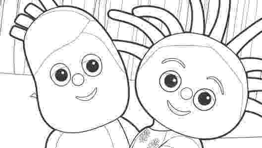 colouring sheets in the night garden little ones in the night garden night sheets garden in colouring the 