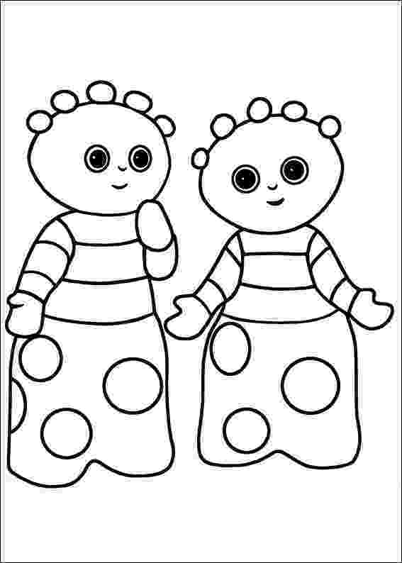 colouring sheets in the night garden upsy daisy coloring page free in the night garden sheets night the garden in colouring 