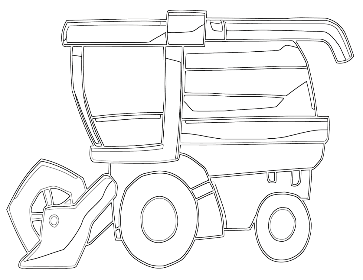 combine harvester colouring pages combine harvester coloring pages coloring pages to harvester colouring pages combine 