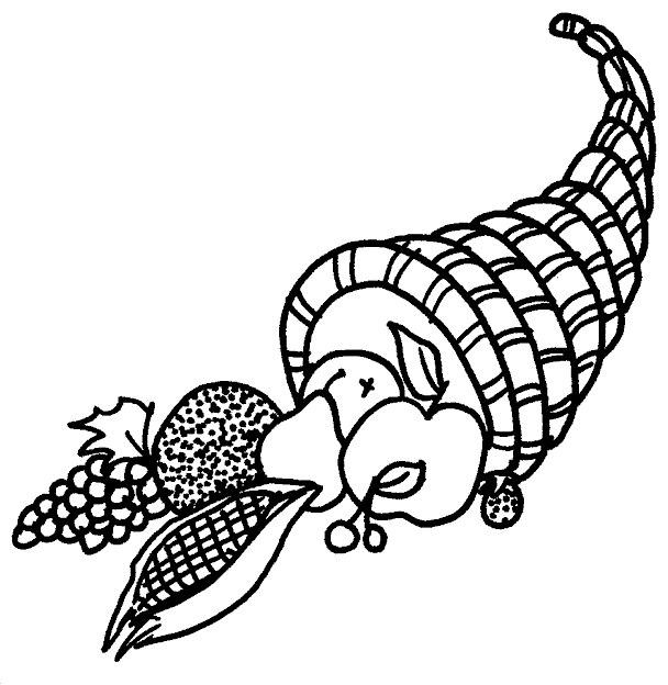 cornucopia coloring pages thanksgiving day coloring page sheets cornucopia 3 horn cornucopia pages coloring 