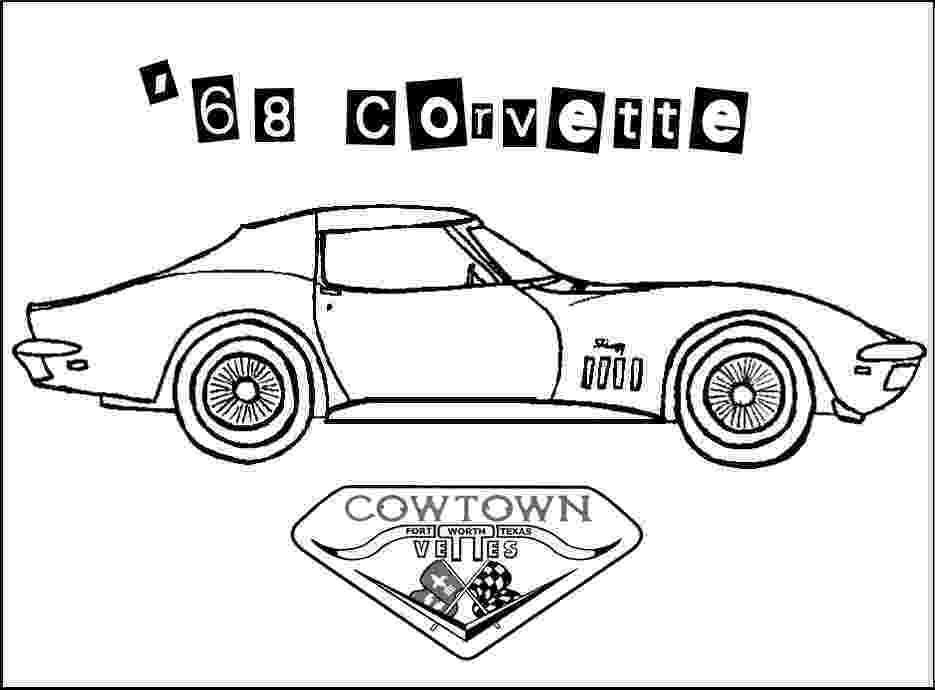 corvette coloring pages red blooded car coloring pages free corvettes cameros coloring pages corvette 