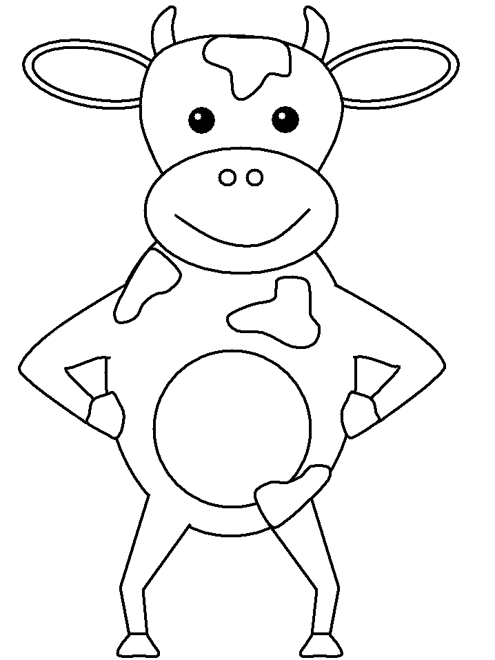 cow colouring sheet cow with calf coloring pages hellokidscom cow sheet colouring 