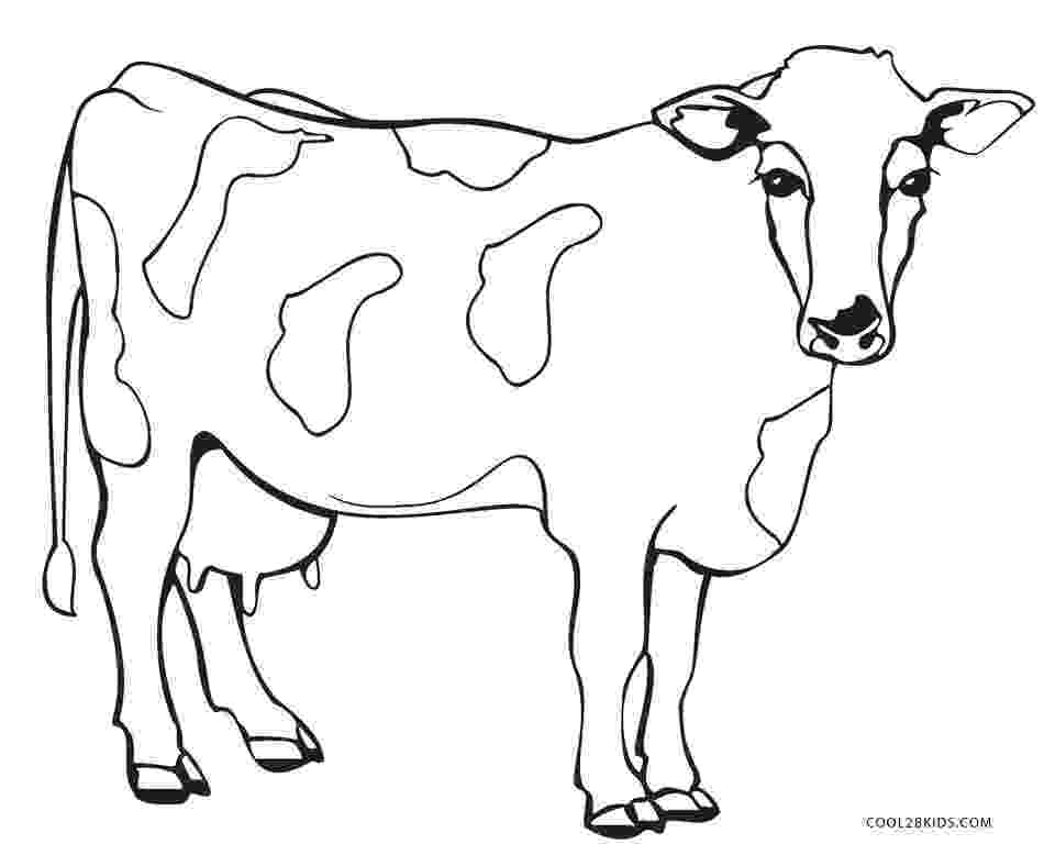 cow colouring sheet free printable cow coloring pages for kids cow sheet colouring 