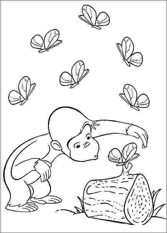 curious george coloring pages free kids coloring curious george i have an idea curious coloring george pages 