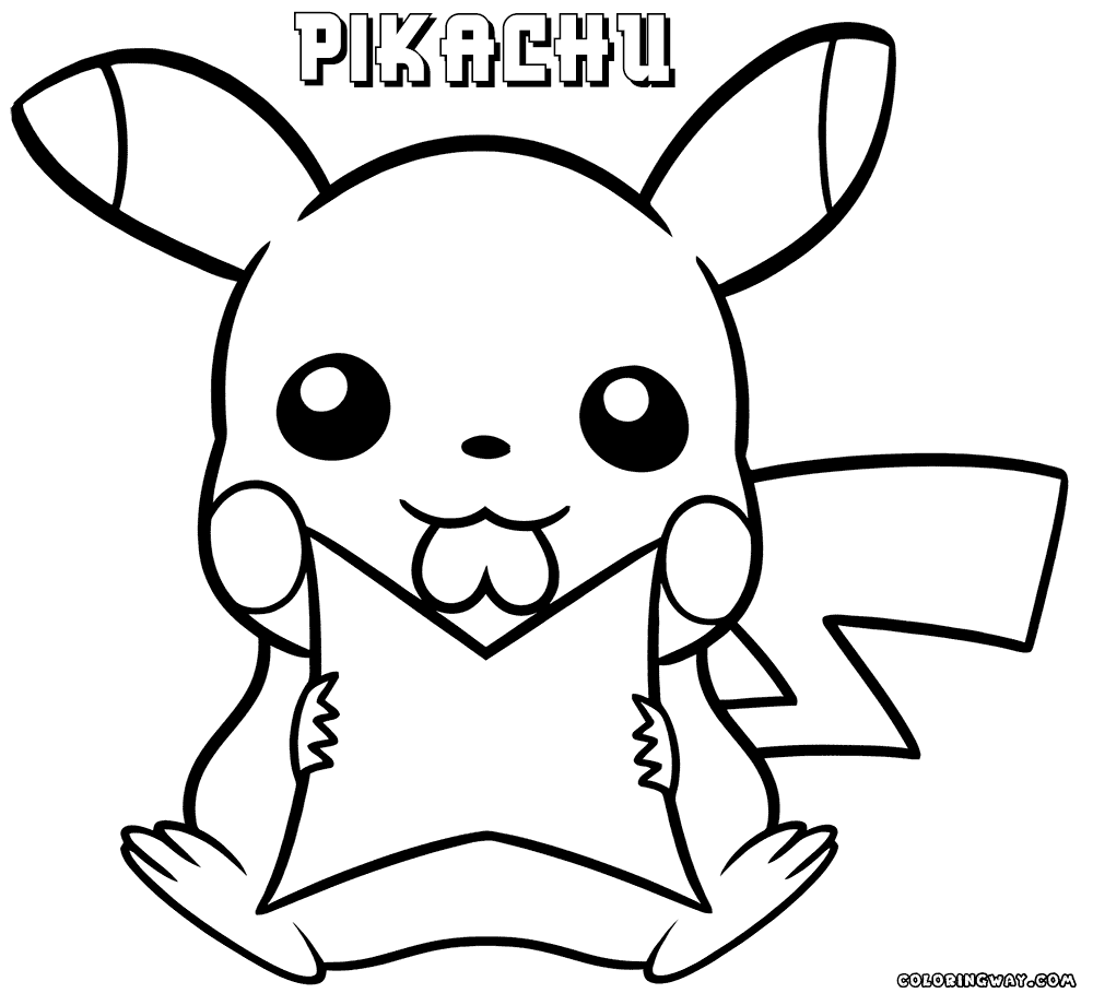 cute pikachu coloring pages pikachu coloring pages to download and print for free pages pikachu coloring cute 