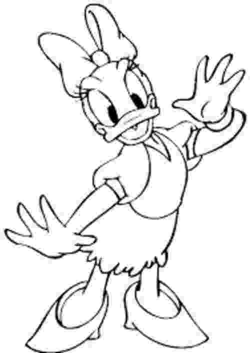 daisy duck coloring daisy duck free coloring pages for kids gtgt disney coloring coloring daisy duck 