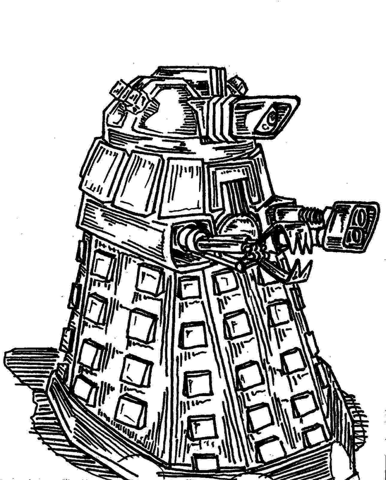 dalek coloring page 1000 images about cards doctor who on pinterest coloring page dalek 