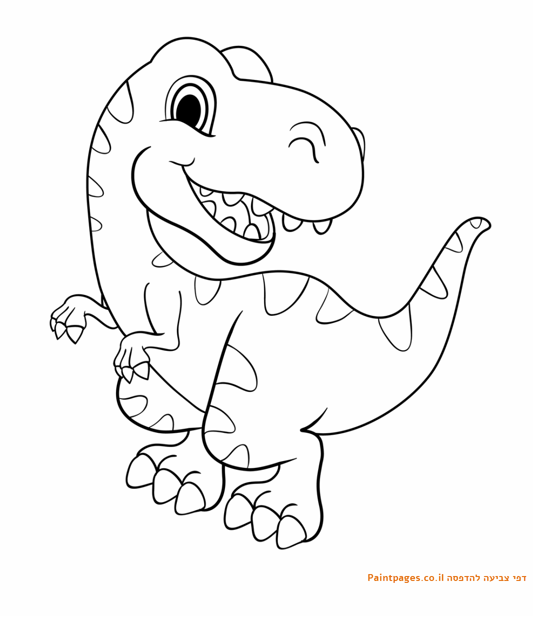 dinosaur color sheet דף צביעה דינוזאור רקס dinosaur coloring pages color sheet dinosaur 