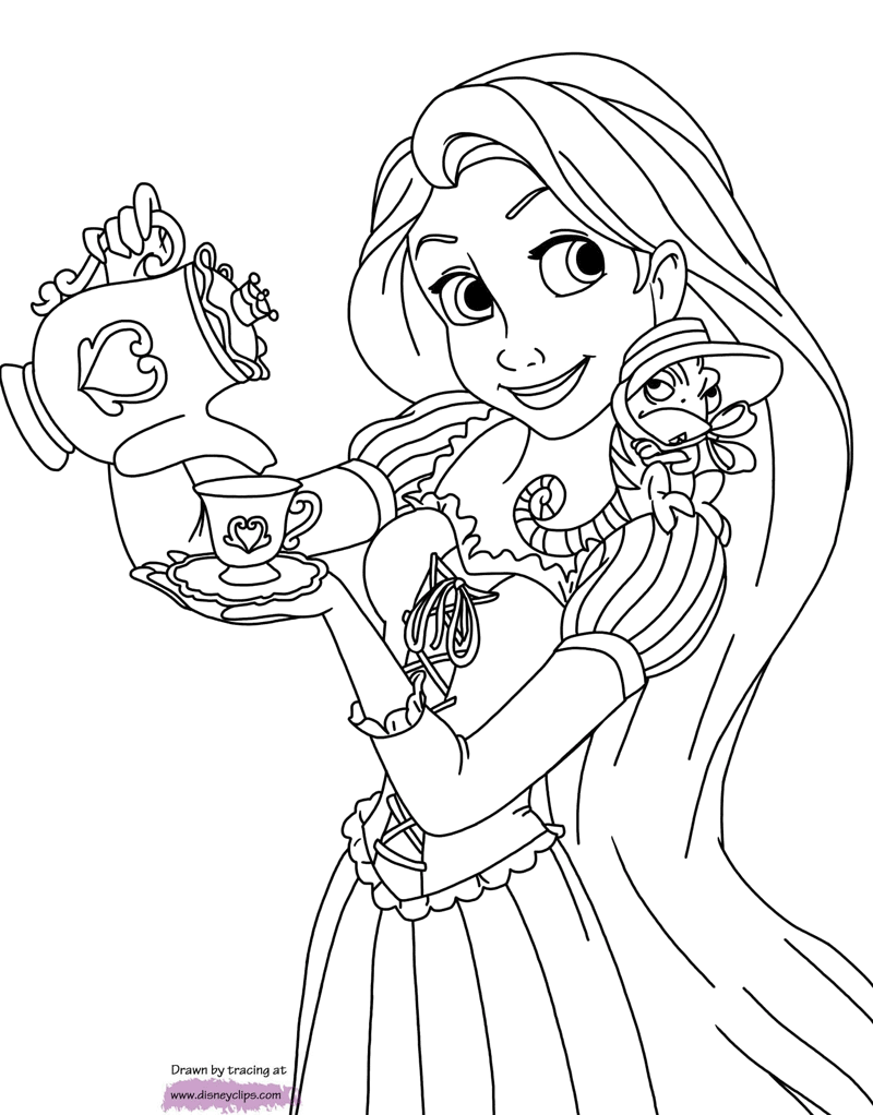 disney tangled coloring pages coloring pages quottangledquot free printable coloring pages of tangled coloring disney pages 