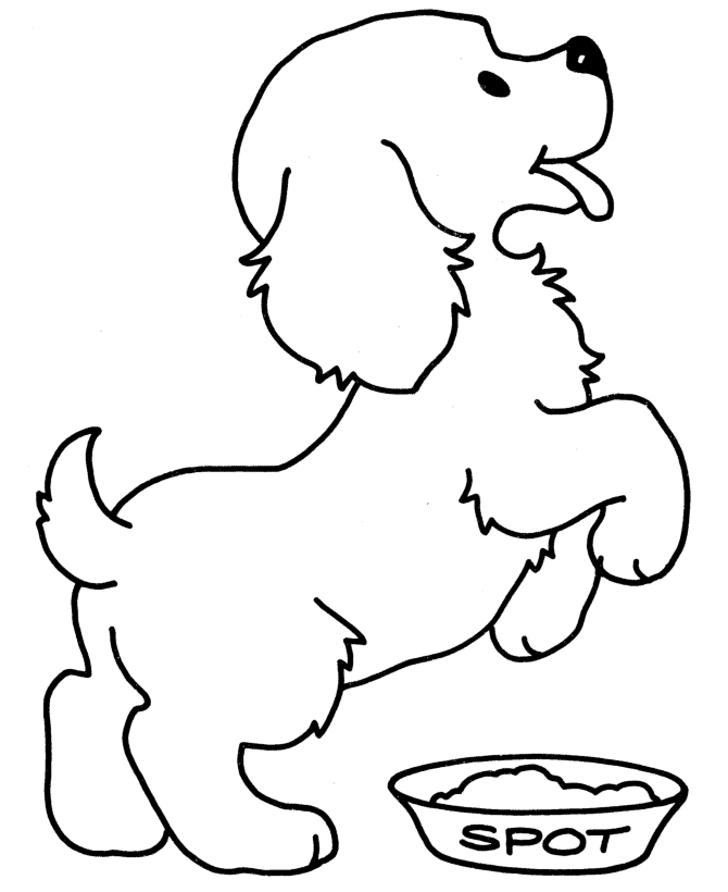 dog images to color free printable dog coloring pages for kids images to dog color 