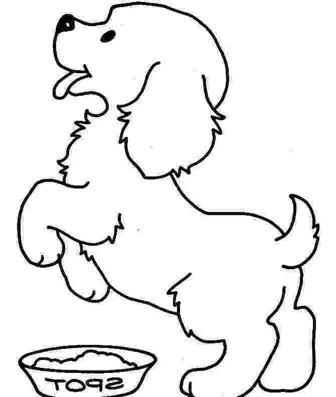 dog pictures coloring pages dog free to color for children cute female dog dogs coloring pictures dog pages 