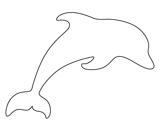 dolphin printable dolphin pattern use the printable pattern for crafts dolphin printable 