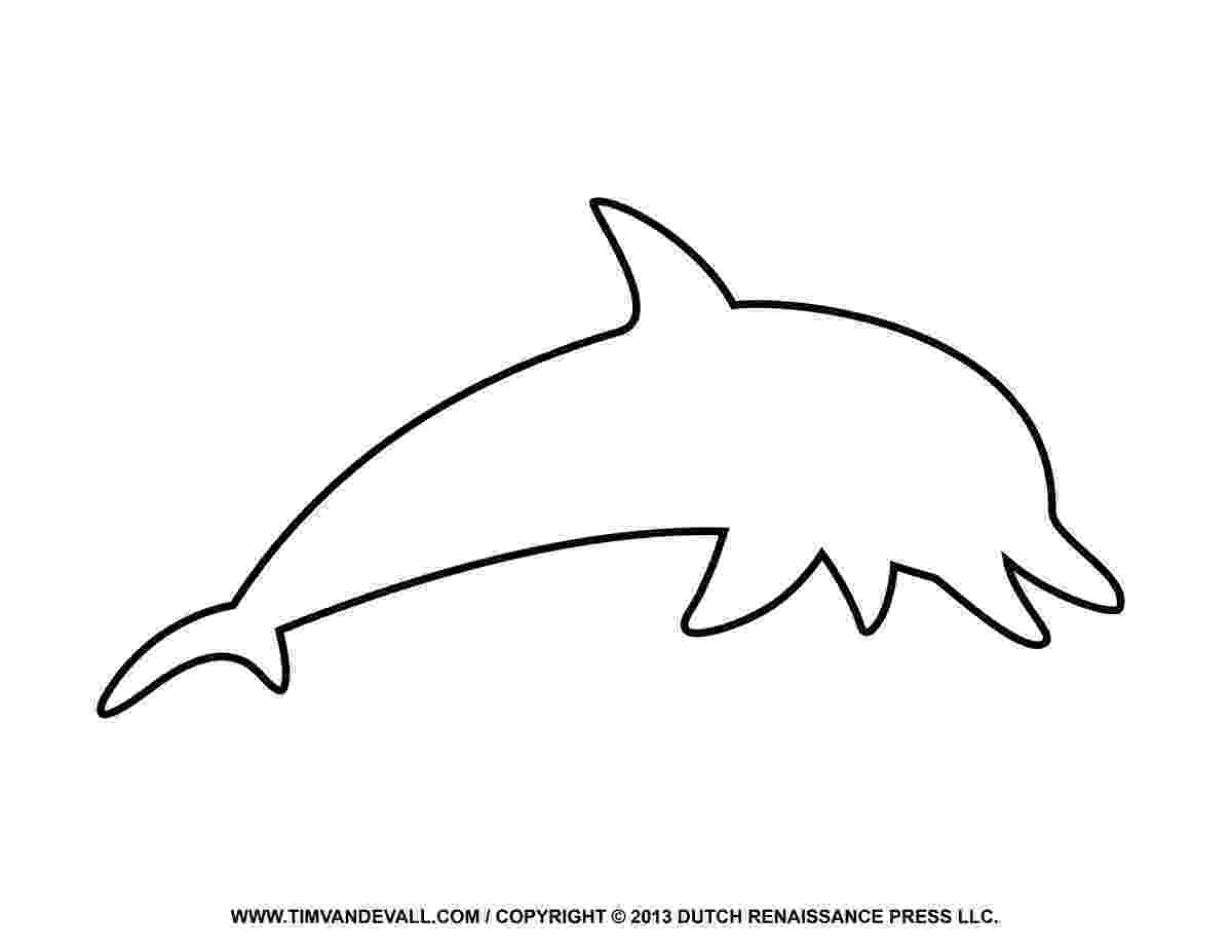 dolphin printable dolphin template animal templates free premium templates printable dolphin 1 1