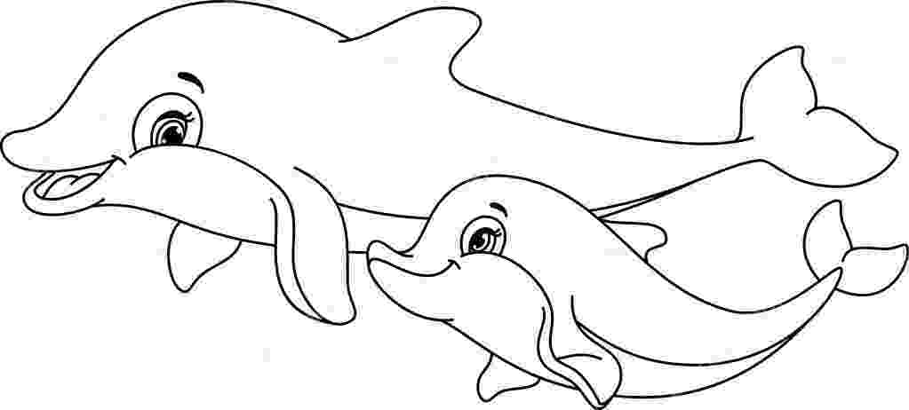 dolphin to color animal coloring pages momjunction to dolphin color 