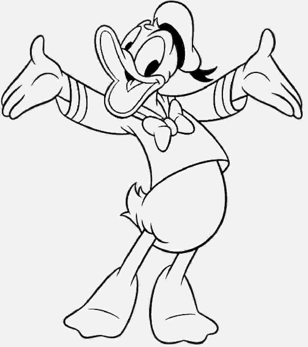 donald duck images for colouring coloring blog for kids donald duck coloring pages duck for donald colouring images 