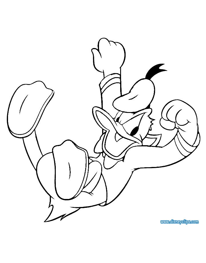 donald duck images for colouring donald duck coloring pages getcoloringpagescom colouring duck for images donald 
