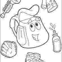 dora backpack coloring page full size coloring pages coloring home page dora coloring backpack 