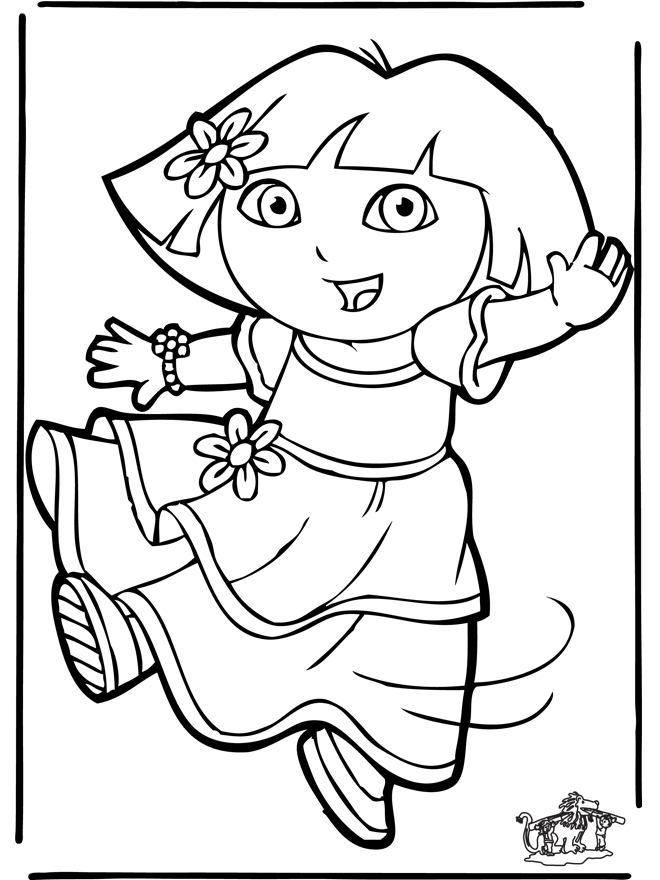 dora colouring page dora coloring pages diego coloring pages dora colouring page 