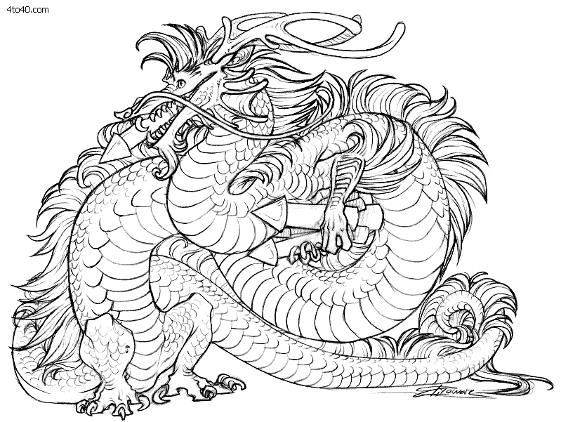 dragon coloring pics chinese dragon coloring pages getcoloringpagescom coloring dragon pics 