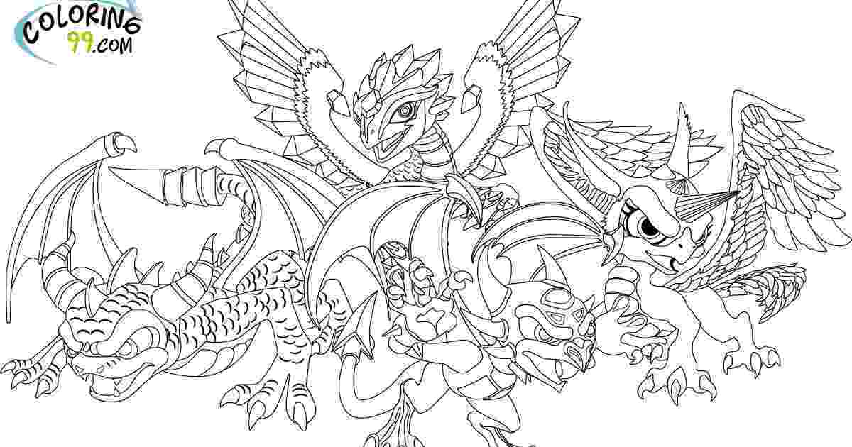 dragon pictures skylanders dragons coloring pages team colors pictures dragon 