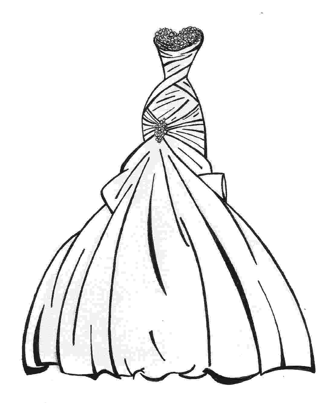 dress colouring pages light dress coloring page for girls printable free colouring pages dress 