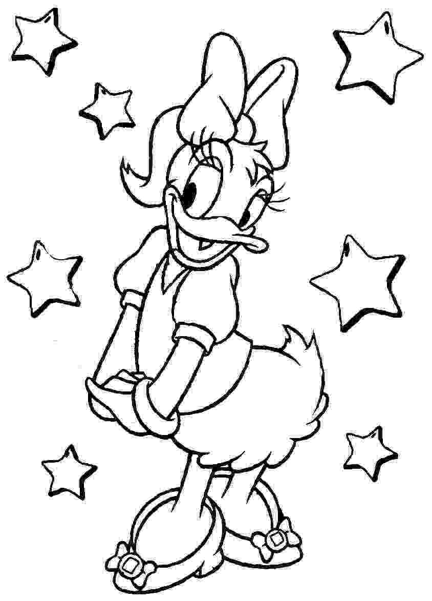 duck coloring sheet daisy duck coloring pages to download and print for free sheet coloring duck 